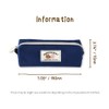 Monolike Pencil case, Happy and Lucky Block Pen Case, Indigo,