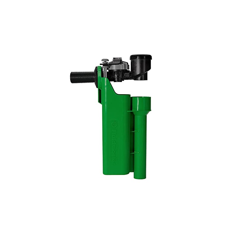 Fluidmaster 6710-D-001-P10 6000 S/E Delayed WC Fill Valve, Black,Green