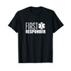 First responder Emergency Paramedic EMT Aid Helper T-Shirt