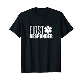 First responder Emergency Paramedic EMT Aid Helper T-Shirt