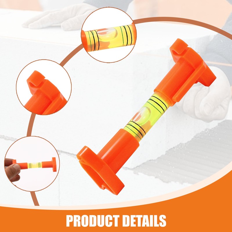 Bettinay 6PCS String Line Level, String Line Spirit Level for