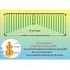 Rekelola Crystal Beaded Curtain for Doorways,Hanging Glass Door Beads Curtains