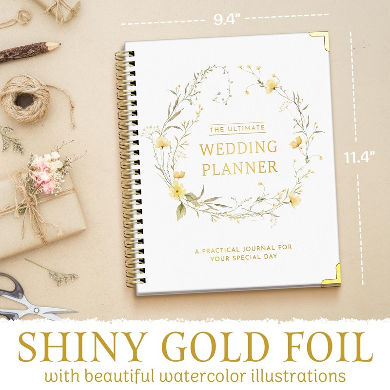 All-In-One Wedding Planner Book | Wedding Planning Organizer, Bridal Planner