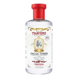 Thayers Toner de Hamamelis y Pétalos de Rosa | 355 ml – Tónico Facial Hidratante y Purificante