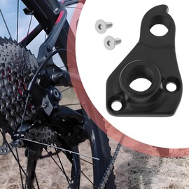 The Lord of the Tools 1x Bicycle Derailleur Hanger Aluminum Alloy Rear MTB Derailleur Hanger M12x1.5mm Compatible with Nukeproof Scout Frame 2015-2021(Black)