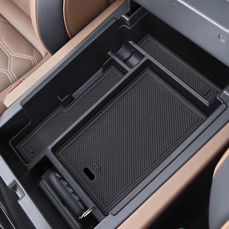 TACOBRO Center & Lower Console Organizer Tray Combo for Nissan