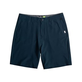 Quiksilver Boys Ages 8-16 Youth Union Amphibian Boardshort - Ocean 19 (Navy Blazer, 28)