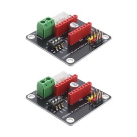 SG Store 2pcs 3D Printer Stepper Motor Drive Board 42 Stepper Motor Expansion Board 3D Printer Control Shield Module Compatible with A4988 DRV8825