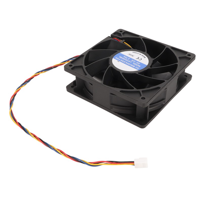 12cm Cooling Fan 120x38mm 6000rpm 12V 2.7A 4pin FG DC