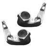 Locking Vent Window Handle Chrome Pair Set Compatible with Chevy
