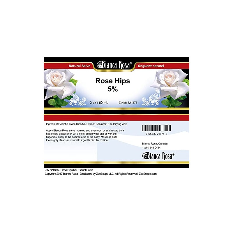 Rose HIPS 5% Salve (2 oz, ZIN: 521876) - 3
