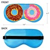ANTI BASIC Funny Silk Sleep Masks with Adjustable Strap, Comfortable