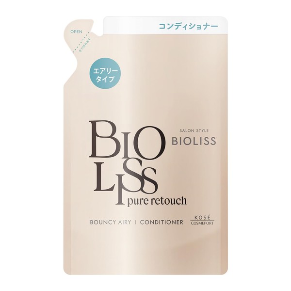Biolis Pure Retouch Petafuwa Hair Conditioner, Refill, 11.6 fl oz