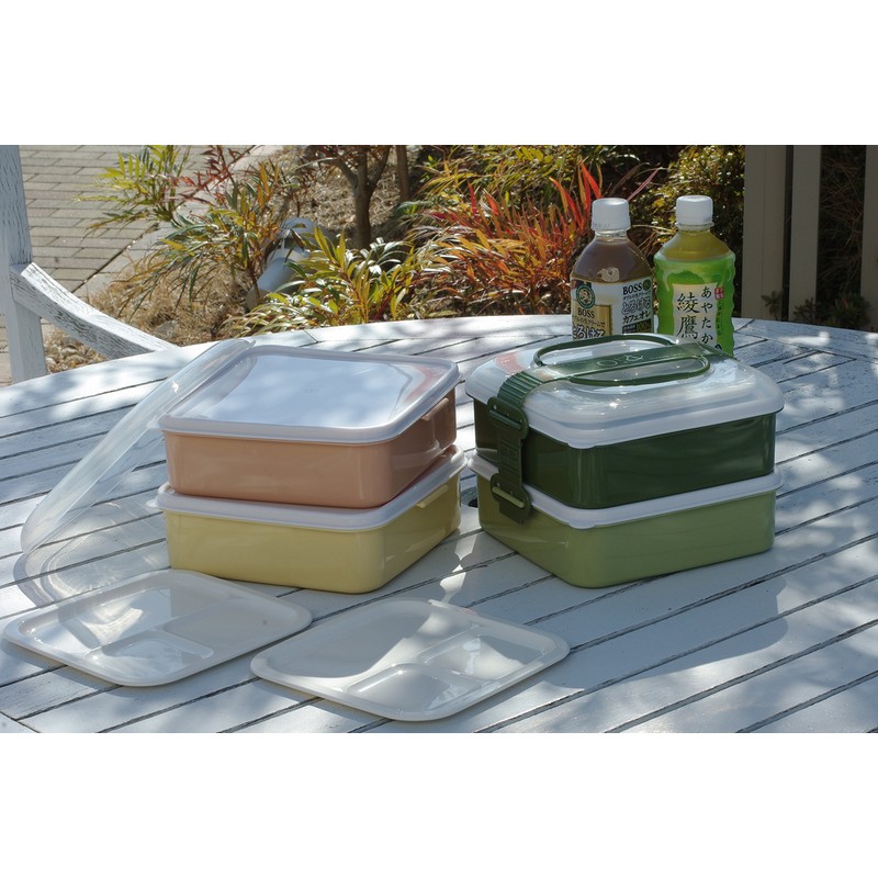 Sako Plastic Rio Pack Bento Lunch Box, Family Size