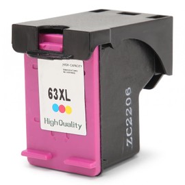 Cartuchos de Tinta 63XL Reemplazo de Tinta de Impresora de Inyección de Tinta de Alta Eficiencia para 4520 4512 4516 para Officejet 4650 3830 5255 3831 para Deskjet 3634 3639(H