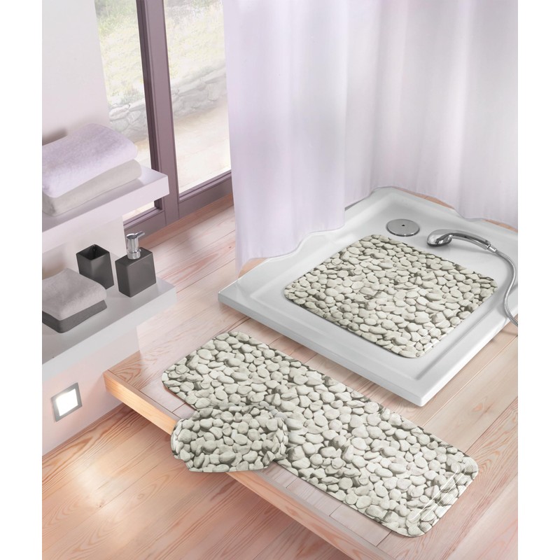Kleine Wolke Nackenpolster Stepstone, PVC-Schaum, Maße 32x 22 cm, natur