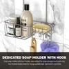 Epicano Anti-Swing Hanging Shower Caddy Stainless Steel 304, Over Head