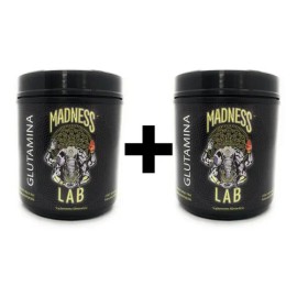 Madness Lab Glutamina 500 Gr Polvo X 2 Botes                                                                                                          