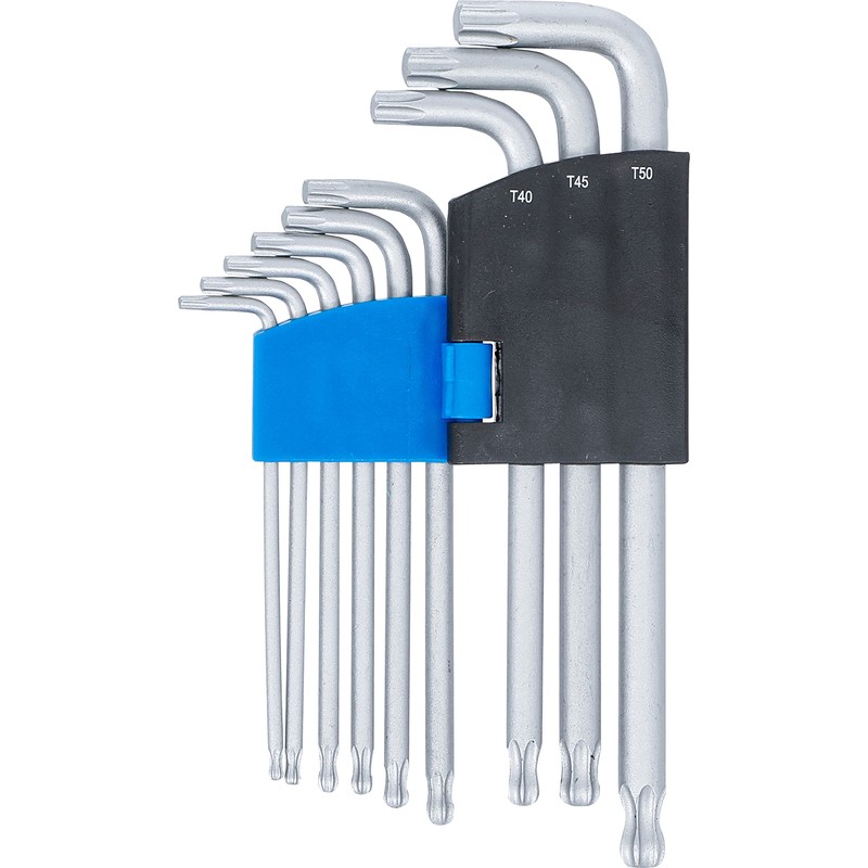 BGS 818 Allen Key Set, T-Profile (for Torx) with Ball