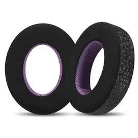 JHK Ear Pads Cushions Replacement NC700, Ice Sensation Ear Pads Cushions with High-Density Noise Isolation Foam, Elevate Comfort, Thickness & Sound Isolation (Black Purple, Cool)