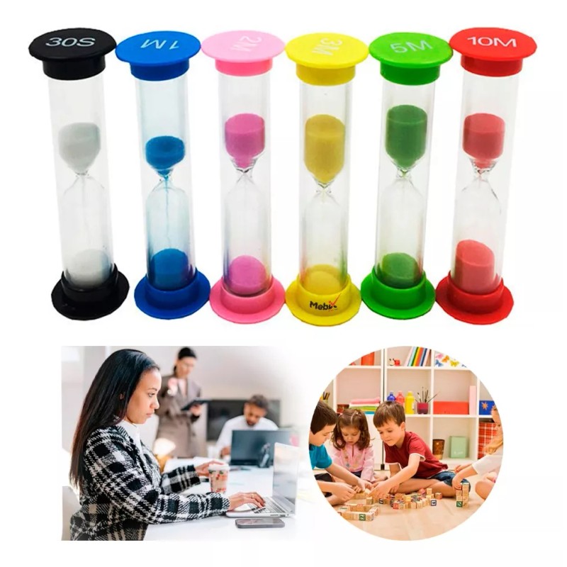 Mebix TRD Reloj De Arena 30s A 10m Colores