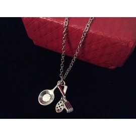 Culinary Foodie Chef Necklace Sauté Pan Chef Jewelry Kitchen Cooking Charm Pendant Cook Chef One Size Fits All Trendy Gift