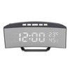 LED Digital Clock 3 Level Brightness Snooze USB Battery Powered
