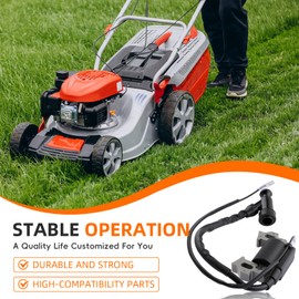 GoaMotors Igniton Coil for Honda Engine HR215 GXV140 GXV160 GXV120 HR194 HR195 HR214 HRA214 HR215 HR216 HRA216 HRC216 Lawn Mower, Replace 30500-ZE7-033, 30500-ZE7-063, 30500-ZE7-043