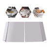 2 Pcs Stainless Steel oil Splatter Guard, Grease Splatter Screen,