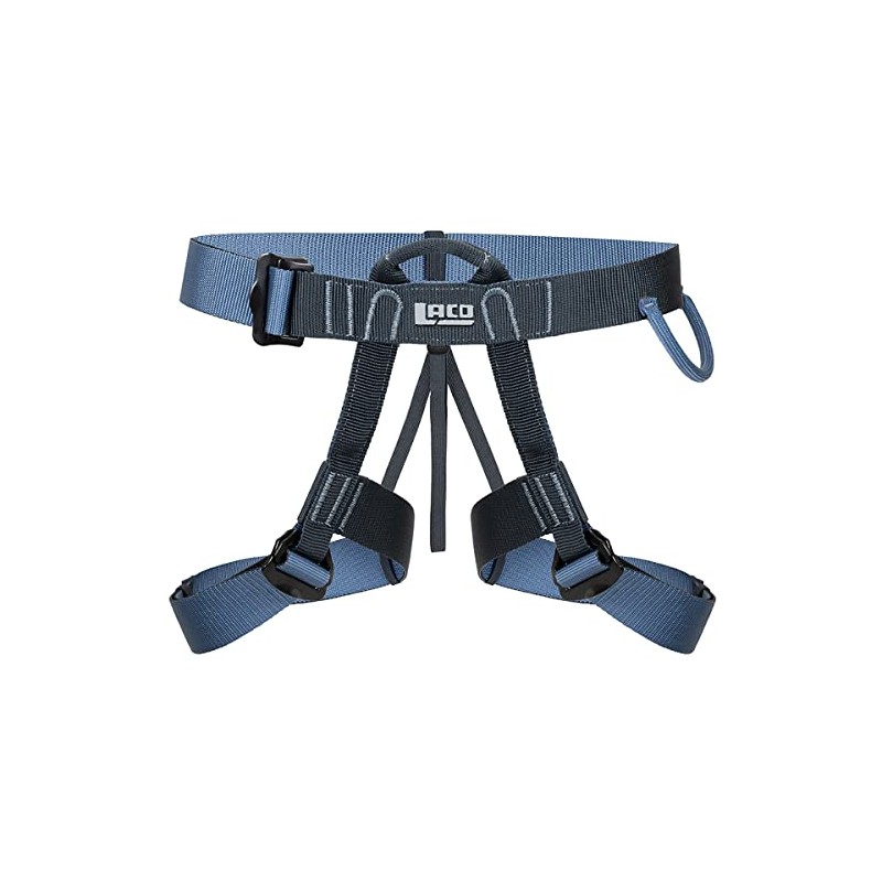 LACD Unisex - Adult Harness Easy EXP Climbing Harnesses, Blue,