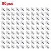 20/40/60/80/100pcs Drawer Wedge Supports with Screws – Plastic Bottom Support