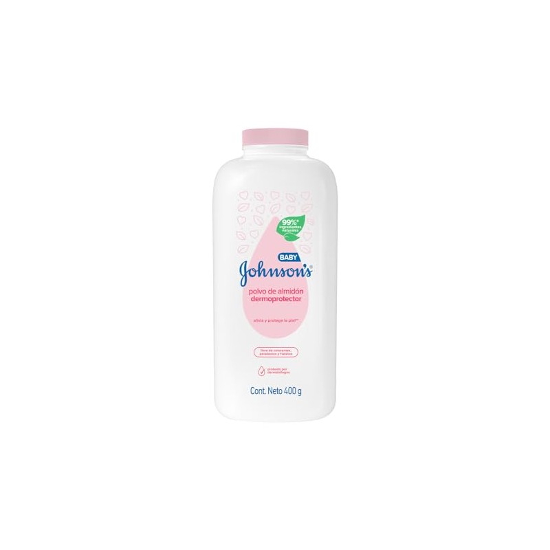 Johnson's Polvo de Almidón Dermoprotector 400 g