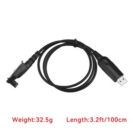 FITE ON USB Programming Cable Compatible with Retevis RT29 RT29D NR30 RT48 RB23 NR30S HD1 HD2 HA1G Ham Radio