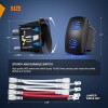 Nilight Rocker Switch High Low Beam Headlights Toggle On Off
