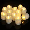 Lecute 24 Velas Led Parpadeantes Amarillas Decoracion Fiesta Boda