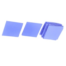 uxcell 10 Pack Thermal Pad, 30x30x1mm Highly Efficient Thermal Conductive Pad, Heat Resistant Silicone Thermal Pads for Laptop Heatsink CPU GPU Cooler