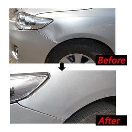 Toeasliving Auto Body Repair Tool Kit Double Pole Bridge Dent Puller Sets Paintless Dent Removal Repair Tool with 6pcs Glue Puller Tabs for Auto Dent Removal Dents Door Dings and Hail Damage