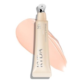 KYDA Crema Solar Mineral Para Ojos, 3 En 1, Antiedad, Fps 35, Para Ojeras Y Líneas De Expresión, Color Claro
