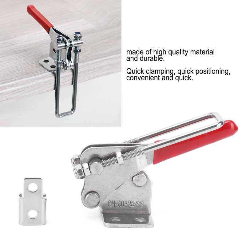 GH-40324-SS Toggle Latch Catch Stainless Steel Toggle Clamp Lock Hasp