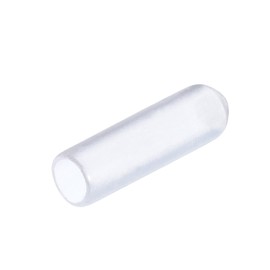 uxcell 80pcs Rubber End Caps 4mm ID PVC Vinyl Round End Cap Cover Screw Thread Protectors Clear