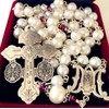 elegantmedical handmade pearls real pearl necklace lasso + sterling silver