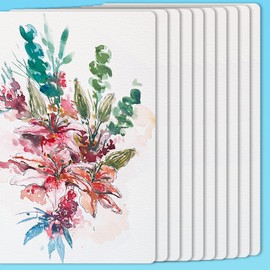 Watercolor Paper 100 Sheets, Water Color Paper pad 3.93X5.9 inch and 3.93x3.93 inch