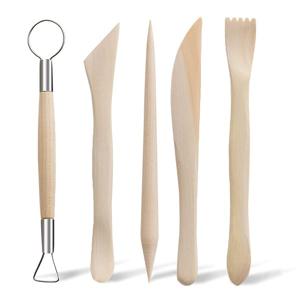 UESDU Pottery Accessory Set, Modelling Tool Sculpture Clay Carving Tool