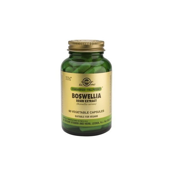Solgar Boswellia Resin Extract 60 Vegetable Capsules
