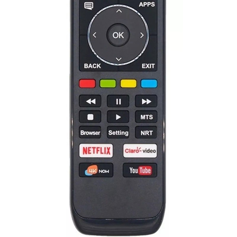 Ecom Experts Control Remoto Compatible Sharp 4k Pantalla Smart Tv