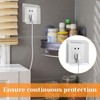 2Pcs Socket Cover Box,Plug Socket Cover,Single Socket Cover,Plug Socket Covers
