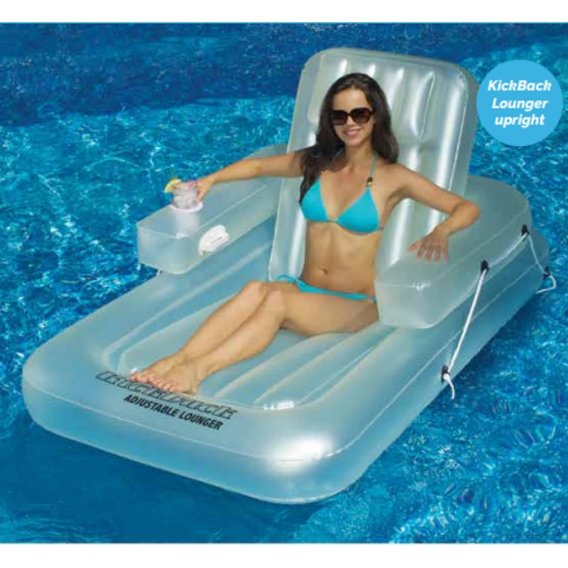 Swimline Kickback Adjustable Lounger for 1