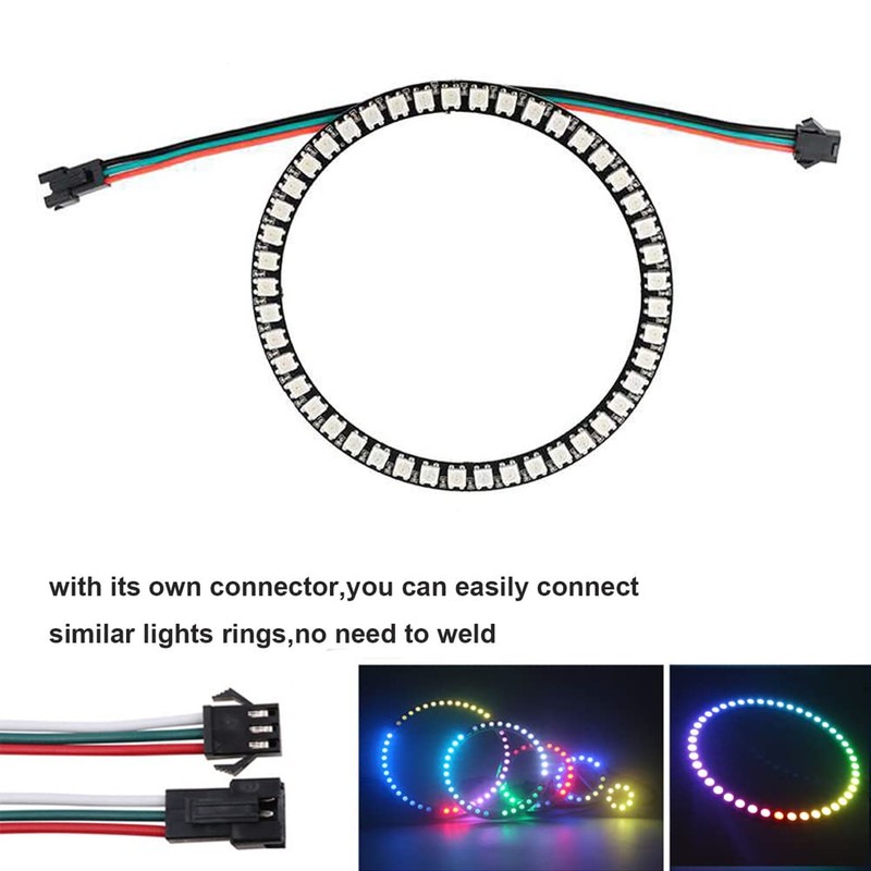 45 RGB LED Ring 45 X WS2812 5050 Full Colour
