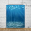 Laeacco 4x5ft Vinyl Photography Background Deep Underwater Crystal Blue Under