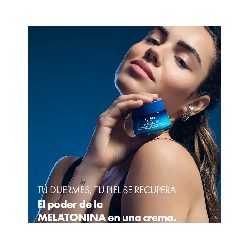 Vichy Minéral 89 Crema Hidratante Y Reparadora 50ml 2pcs
